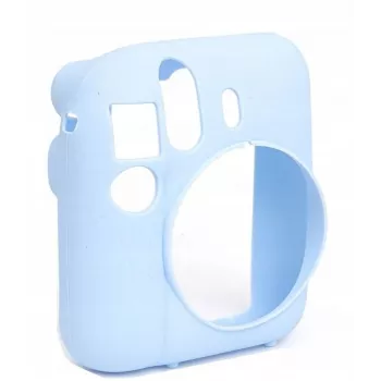 LOVEINSTANT siliconen hoesje voor Fujifilm Instax Mini 12 - blauw