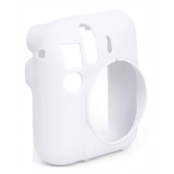 LOVEINSTANT siliconen hoesje voor Fujifilm Instax Mini 12 - wit