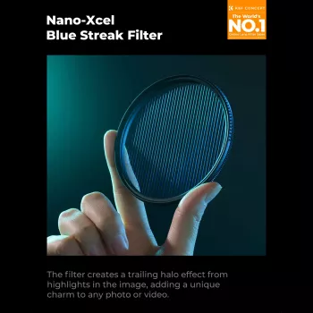 K&F Nano-X Blue Streak anamorfe filter 67mm MRC