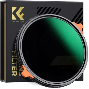 K&F Concept Nano-X Series 52mm hybride 2-in-1 filter CPL + variabel ND4-ND64 (KF01.1911)