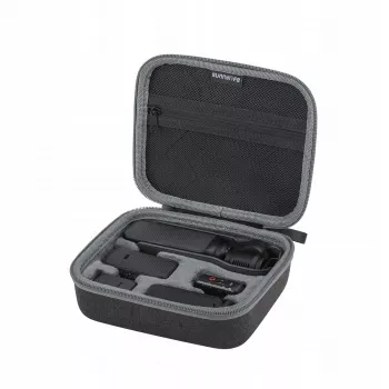 SUNNYLIFE harde schaal beschermhoes voor DJI Osmo Pocket 3 en accessoires, zwart