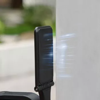 SUNNYLIFE magnetische metalen montageplaat voor GoPro, Xiaomi, Insta360, SJCAM, DJI actiecamera's - zwart