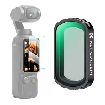K&F Concept Black Diffusion 1/4 filter voor DJI Osmo Pocket 3 (KF01.2533)