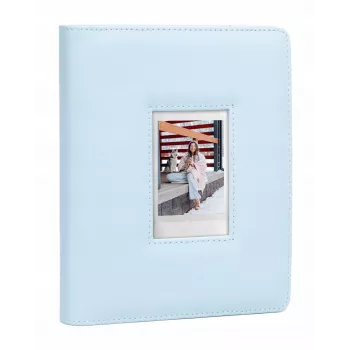 LOVEINSTANT fotoalbum 288 foto's voor Fuji Instax Canon Xiaomi Polaroid HP Kodak Zink / dekselvenster / blauw
