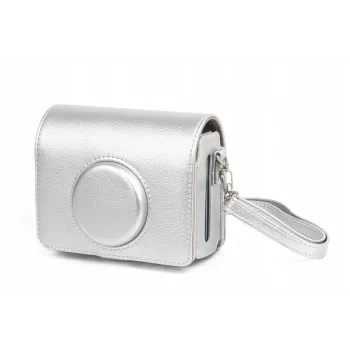 LOVEINSTANT case cover pouch tas voor Fujifilm Instax Mini Evo / zilver