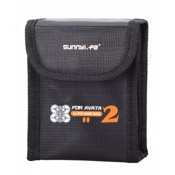 Sunnylife Brandveilige accutas voor DJI Avata 2-accu (geschikt voor 2 accu's) AT2-DC782-2