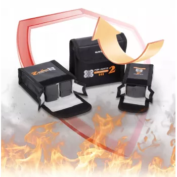 Sunnylife Brandveilige accutas voor DJI Avata 2-accu (geschikt voor 2 accu's) AT2-DC782-2