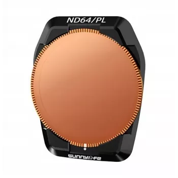 SUNNYLIFE hybride 2in1 polarisatie PL + grijs ND64 filter voor DJI Air 3S / 3 + case Fi923-64p