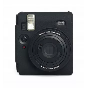 LOVEINSTANT siliconen beschermhoes voor Fujifilm Instax Mini 99 camera - zwart