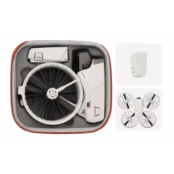 SUNNYLIFE hard shell draagkoffer voor DJI Flip drone - oranje (FP-B957-C)