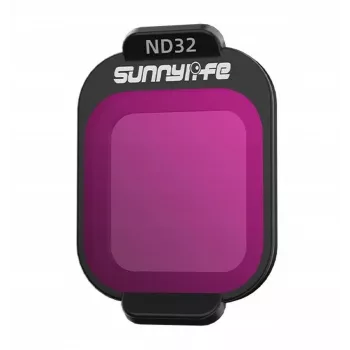 SUNNYLIFE ND32 neutraaldichtheidsfilter voor DJI Flip met filteretui, Fi962-32