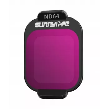 SUNNYLIFE ND64 neutraledichtheidsfilter grijs voor DJI Flip drone - Fi962-64