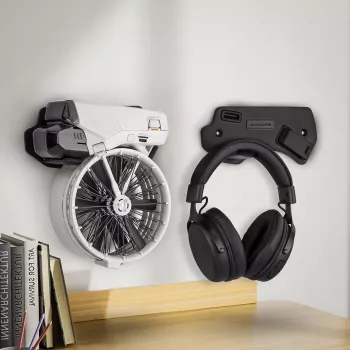 SUNNYLIFE Opvouwbare Wandhouder voor DJI Flip Drone - Wit