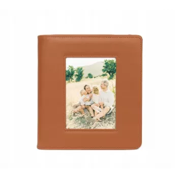 LOVEINSTANT fotoalbum voor foto's 10x15 cm, 160 foto's, bruin