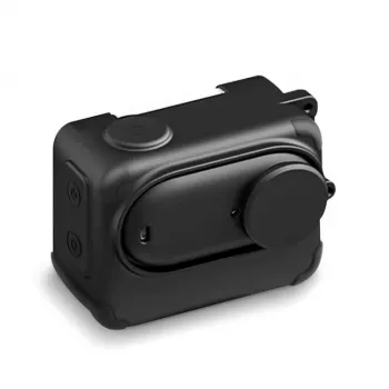 PULUZ siliconen beschermhoes met objectiefdop voor Insta360 GO 3 / GO 3S - zwart (PU772B)