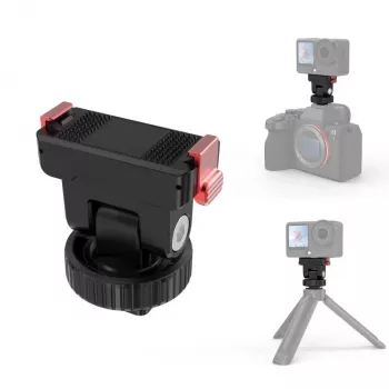 PULUZ PU1071B Magnetische snelkoppelingshouder 1/4 en ISO voor DJI Osmo Action 6 / Nano