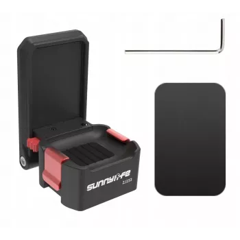 SUNNYLIFE magnetische mount-adapter 1/4 inch voor DJI Osmo Pocket 3 - zwart