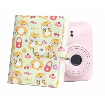 LOVEINSTANT fotoalbum 64x voor Fujifilm Instax Mini 99 41 12 40 11 Evo Liplay Link / Bears - Picnic