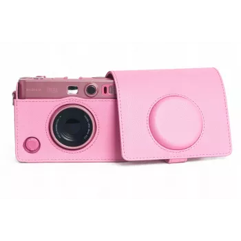 LOVEINSTANT Hoes cover pouch voor Fujifilm Instax Mini Evo, roze