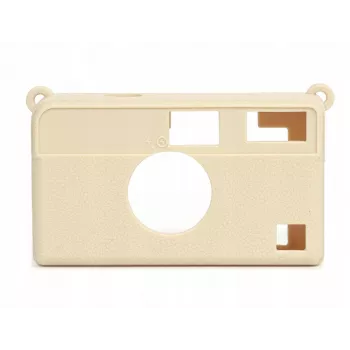 LOVEINSTANT Siliconen beschermhoes voor Kodak Ektar H35 / H35N / Ultra F9 - beige