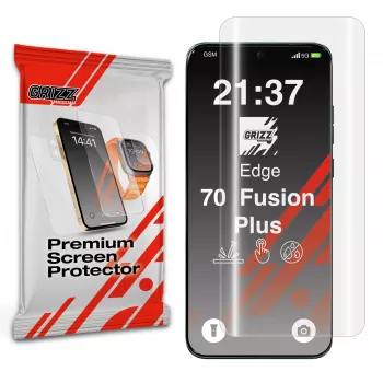 GrizzGlass hydrogel screenprotector voor Motorola Edge 70 Fusion Plus