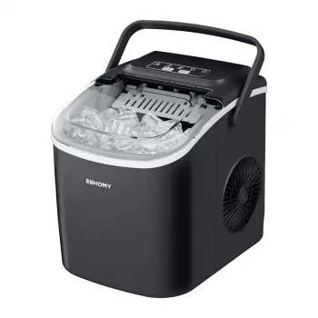 EUHOMY IM016 12kg ijsblokjesmachine (zwart)