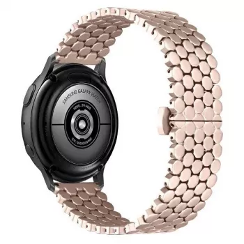 Beline Watch Strap 20mm Metaal Honingraat Roségoud