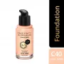 MAX FACTOR Facenity All Day Flawless 3in1 Liquid Foundation C40 Warm Almond 30ml