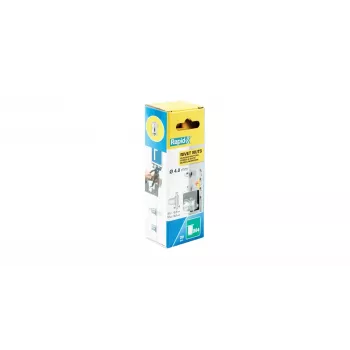 Rapid blindklinkmoeren M4, staal verchroomd, klembereik 0,5-2 mm, voor Rapid RP110 en RP160, 20 stuks in FSC-box (5000671)