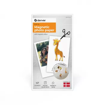 Denver PMP-64 magneetfotopapier voor MCP-6010 - 10 vel glanzend 2x3 inch