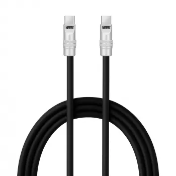 Newell USB-C naar USB-C kabel 100W 2m siliconen zwart