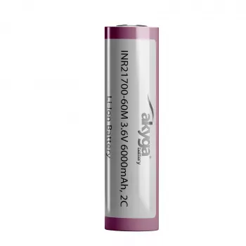 Akyga AKY2185 INR21700-60M 2C Li-Ion-accu 21700 3,6 V 6000 mAh