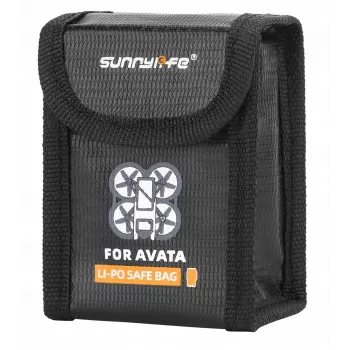 SUNNYLIFE accu-opbergtas voor DJI Avata Intelligent Flight Battery - zwart