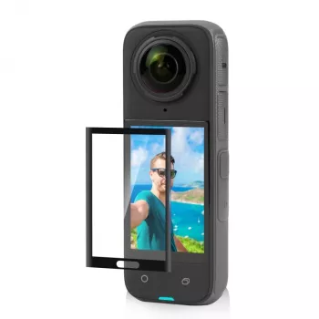 PULUZ tempered glass screenprotector 9H voor Insta360 X4 / X5