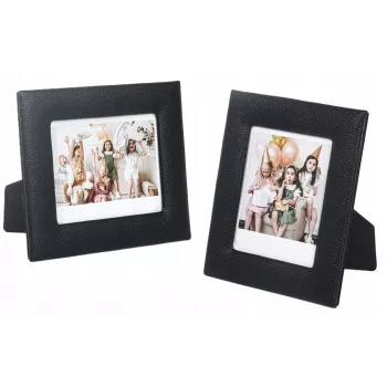LOVEINSTANT staande fotolijst voor Polaroid 600 Fujifilm Instax Wide 300 400 / zwart