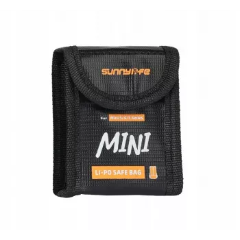 SUNNYLIFE brandveilige accu veiligheidstas voor DJI Mini 5/4/3 Pro/3, Lito 1, Lito X1 - 1x accu