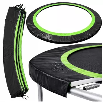 Lean Veerkussen voor trampoline zwart 305-312 cm 10 ft