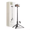 Tech-Protect L08S Selfiestick Statief Zwart