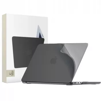 Tech-Protect Smartshell hardcase voor MacBook Air 13 M2-M5 2023-2026, matzwart