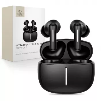 TECH-PROTECT ULTRABOOST TWS Earphone Pro G3 zwart