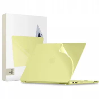Tech-Protect Softshell MacBook Neo 13 2026 mat citrus hardcase