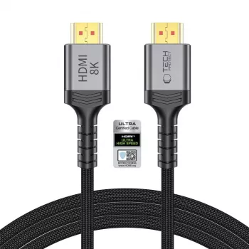 TECH-PROTECT ULTRABOOST KABEL HDMI 2.1 4K 120HZ / 8K 60HZ 200CM ZWART