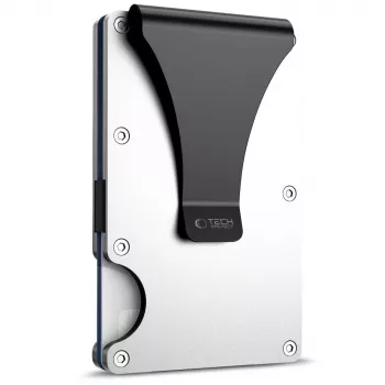 TECH-PROTECT THORN RFID kaartportemonnee staal zilver
