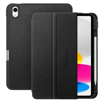 Tech-Protect SC Pen Canvas Folio Case voor iPad 10,9 inch (10e generatie, 2022) en iPad 11 inch (11e generatie, 2025) - Zwart