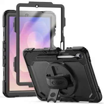 Tech-Protect Solid Rugged Hoes voor Samsung Galaxy Tab S11 11.0 (X730/X736B), Zwart