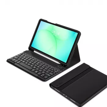 Tech-Protect SC PEN + KB Case voor Samsung Galaxy Tab A9 / A11 8,7 inch X110 / X115 / X133 / X135, zwart
