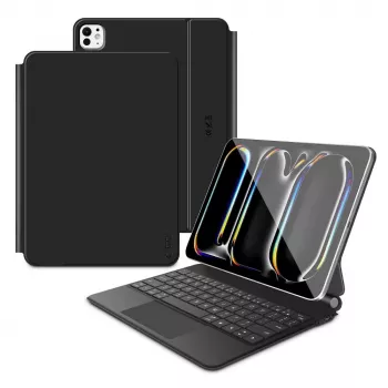 Tech-Protect SC Magnetic + Keyboard Case voor iPad Pro 13 inch 7/8 2024-2025, zwart