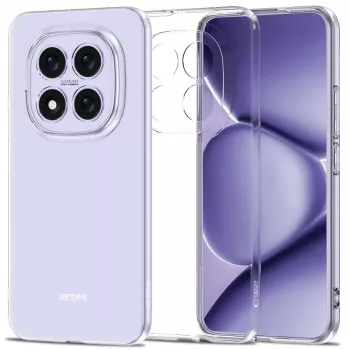 Tech-Protect Flexair Case voor Xiaomi Redmi Note 15 Pro 5G, transparante TPU-achterkant