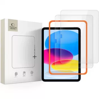 Tech-Protect Easy Set+ voor Apple iPad 10,9 inch 10e generatie (2022) / 11 inch 11e generatie (2025) transparant - 2 stuks