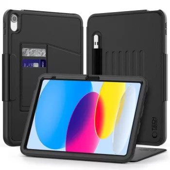 Tech-Protect SC Pen Armor hoesje voor iPad 10,9 inch 10e gen (2022) / iPad 11 inch 11e gen (2025) - zwart